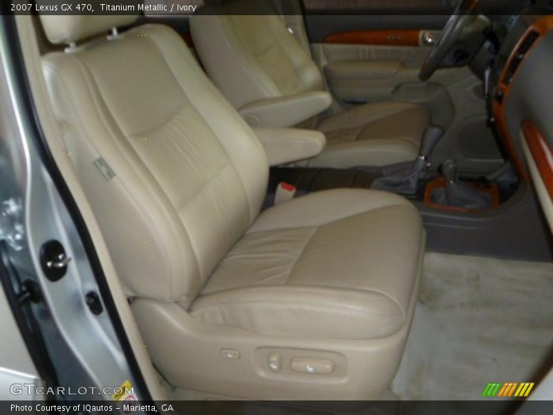 Titanium Metallic / Ivory 2007 Lexus GX 470