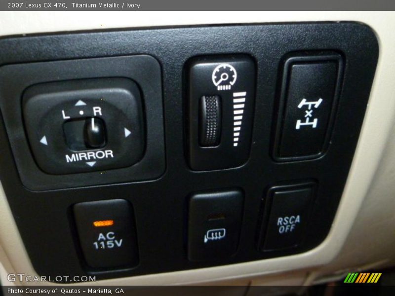 Titanium Metallic / Ivory 2007 Lexus GX 470