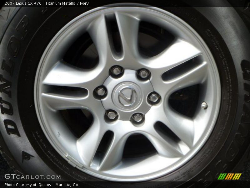 Titanium Metallic / Ivory 2007 Lexus GX 470