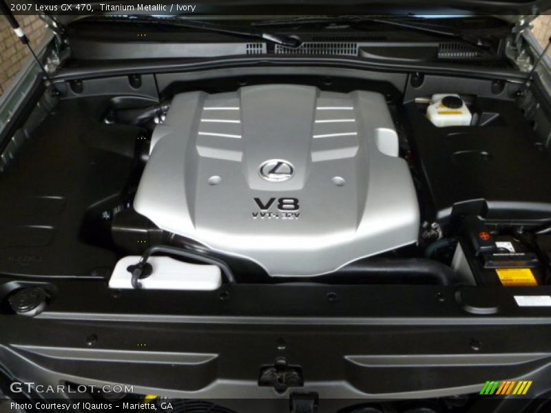 Titanium Metallic / Ivory 2007 Lexus GX 470