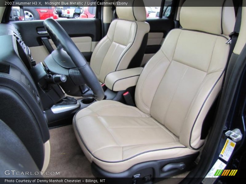 Midnight Blue Metallic / Light Cashmere/Ebony 2007 Hummer H3 X