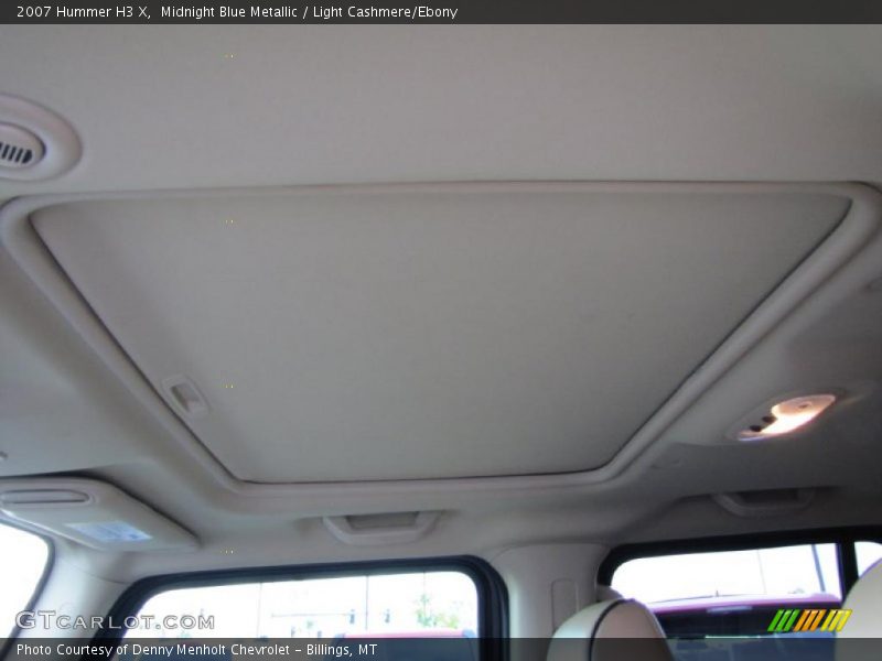 Midnight Blue Metallic / Light Cashmere/Ebony 2007 Hummer H3 X