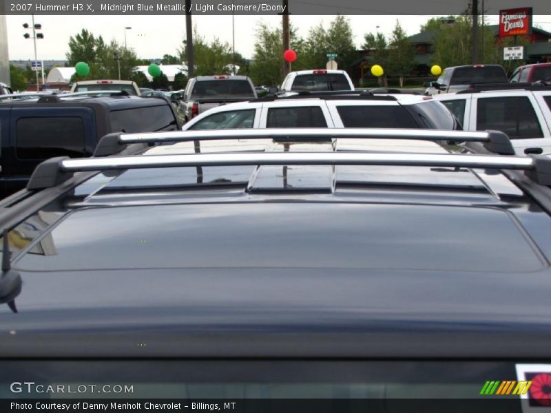 Midnight Blue Metallic / Light Cashmere/Ebony 2007 Hummer H3 X