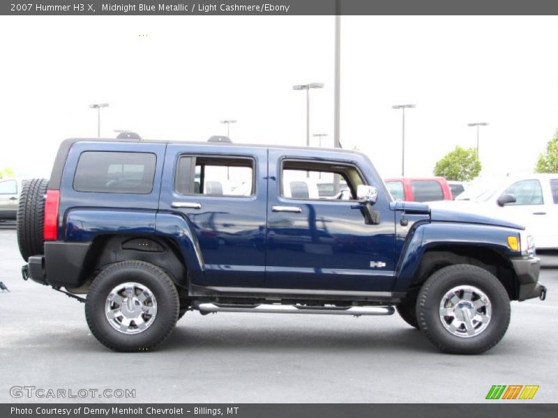 Midnight Blue Metallic / Light Cashmere/Ebony 2007 Hummer H3 X