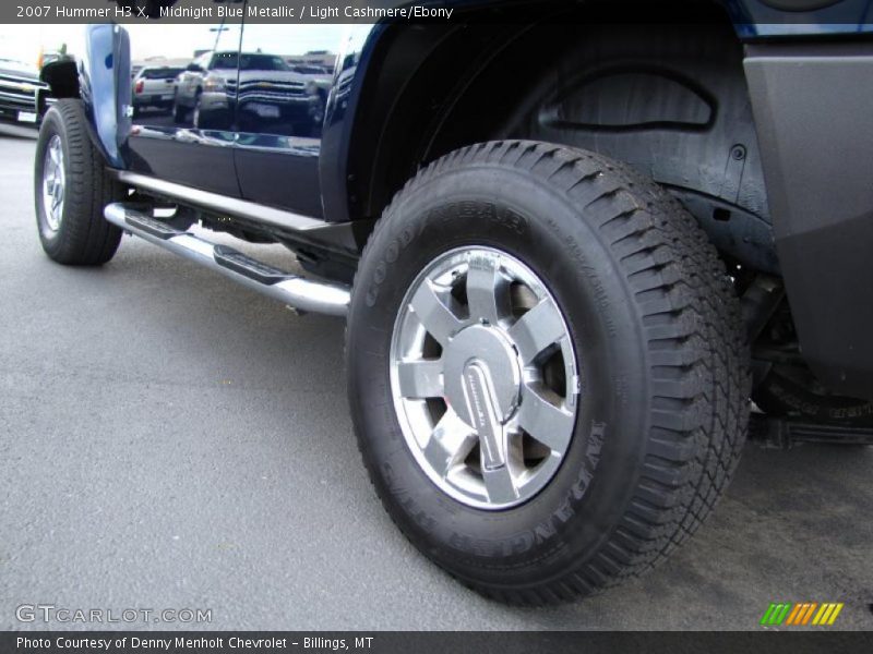 Midnight Blue Metallic / Light Cashmere/Ebony 2007 Hummer H3 X