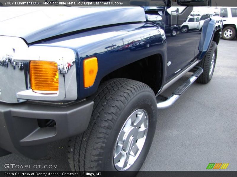 Midnight Blue Metallic / Light Cashmere/Ebony 2007 Hummer H3 X