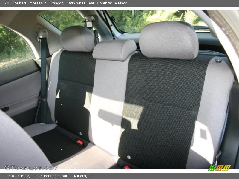 Satin White Pearl / Anthracite Black 2007 Subaru Impreza 2.5i Wagon