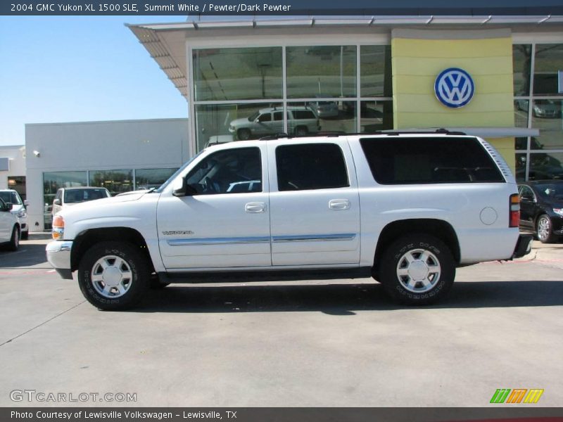 Summit White / Pewter/Dark Pewter 2004 GMC Yukon XL 1500 SLE