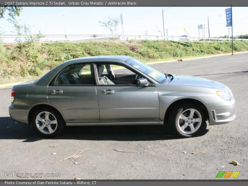 Urban Gray Metallic / Anthracite Black 2007 Subaru Impreza 2.5i Sedan