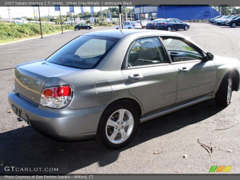 Urban Gray Metallic / Anthracite Black 2007 Subaru Impreza 2.5i Sedan