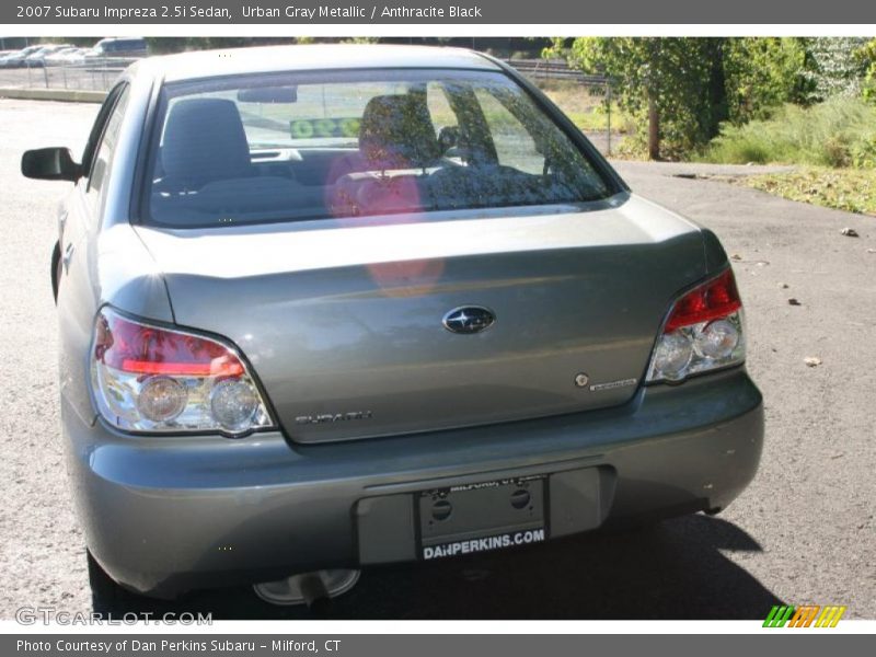 Urban Gray Metallic / Anthracite Black 2007 Subaru Impreza 2.5i Sedan