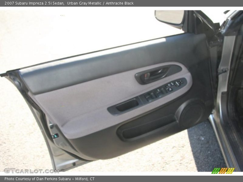 Urban Gray Metallic / Anthracite Black 2007 Subaru Impreza 2.5i Sedan