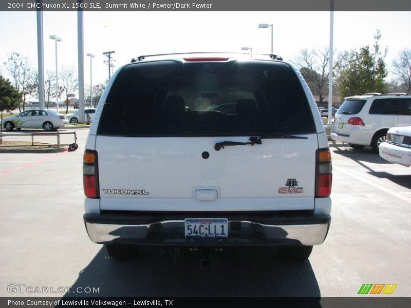 Summit White / Pewter/Dark Pewter 2004 GMC Yukon XL 1500 SLE