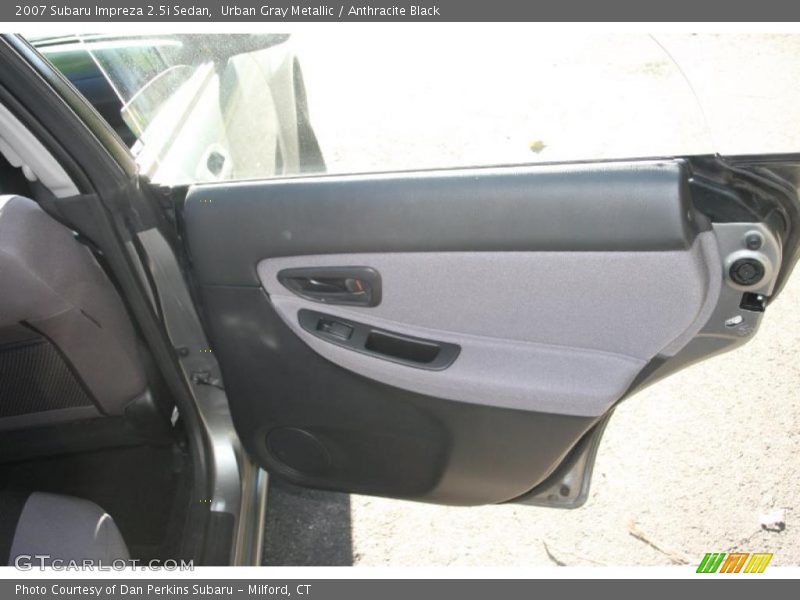 Urban Gray Metallic / Anthracite Black 2007 Subaru Impreza 2.5i Sedan