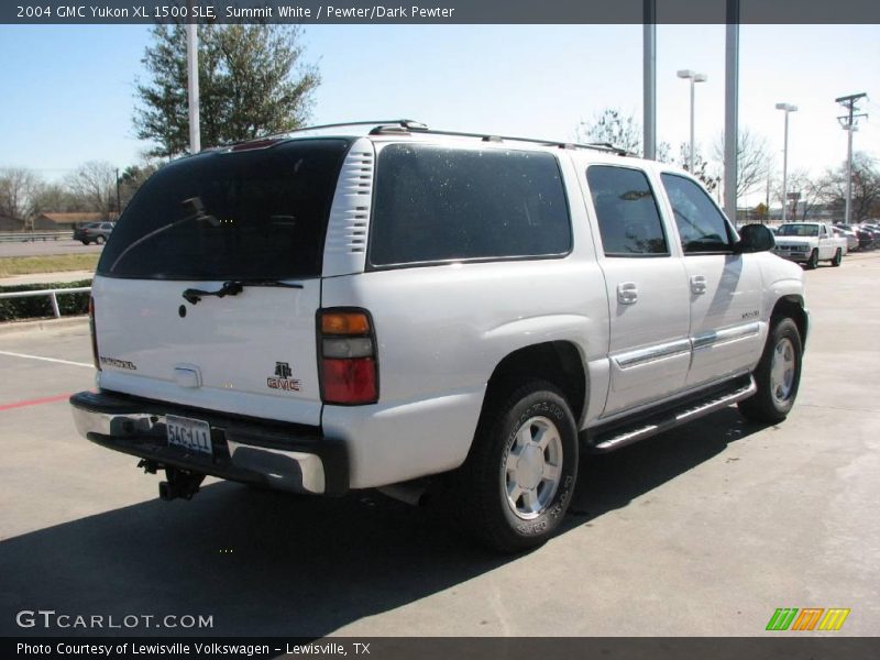 Summit White / Pewter/Dark Pewter 2004 GMC Yukon XL 1500 SLE