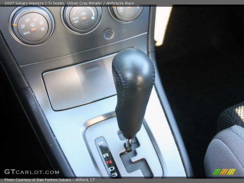 Urban Gray Metallic / Anthracite Black 2007 Subaru Impreza 2.5i Sedan
