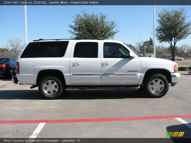 Summit White / Pewter/Dark Pewter 2004 GMC Yukon XL 1500 SLE