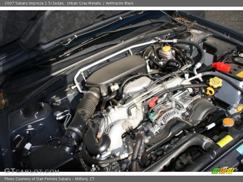 Urban Gray Metallic / Anthracite Black 2007 Subaru Impreza 2.5i Sedan
