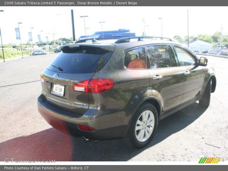 Deep Bronze Metallic / Desert Beige 2008 Subaru Tribeca Limited 5 Passenger