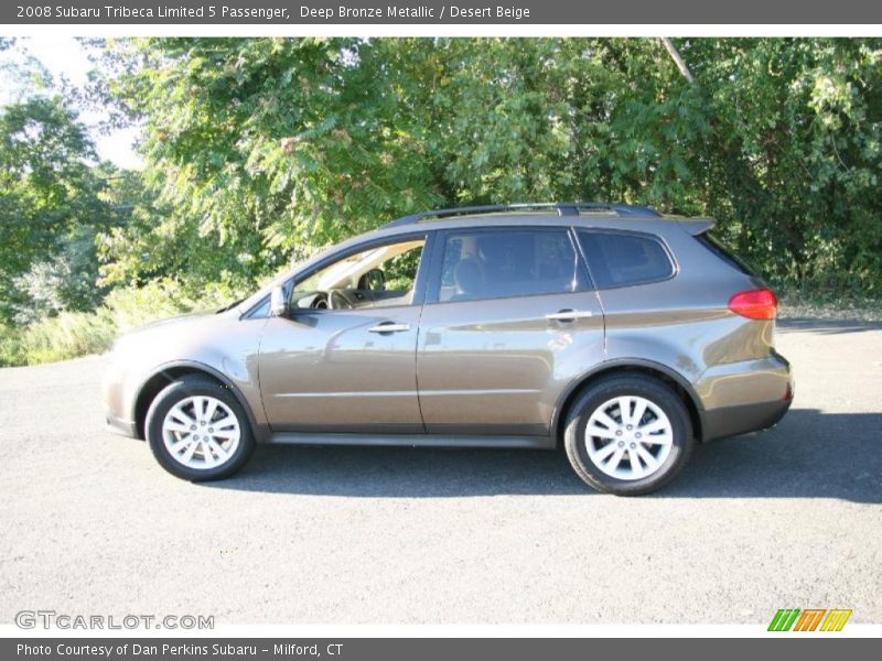 Deep Bronze Metallic / Desert Beige 2008 Subaru Tribeca Limited 5 Passenger