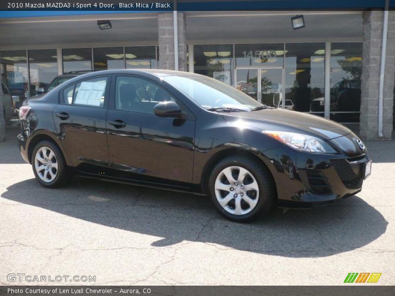 Black Mica / Black 2010 Mazda MAZDA3 i Sport 4 Door