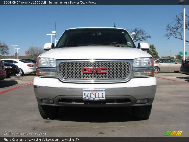 Summit White / Pewter/Dark Pewter 2004 GMC Yukon XL 1500 SLE