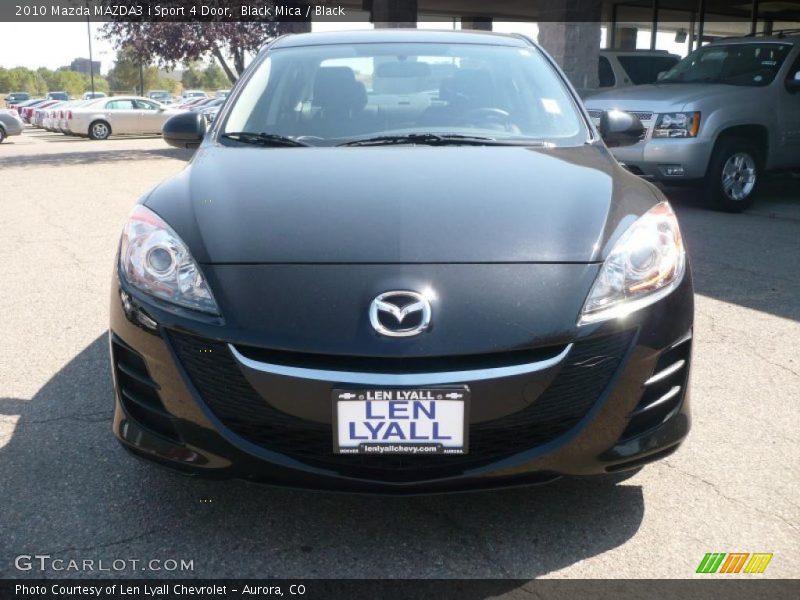 Black Mica / Black 2010 Mazda MAZDA3 i Sport 4 Door