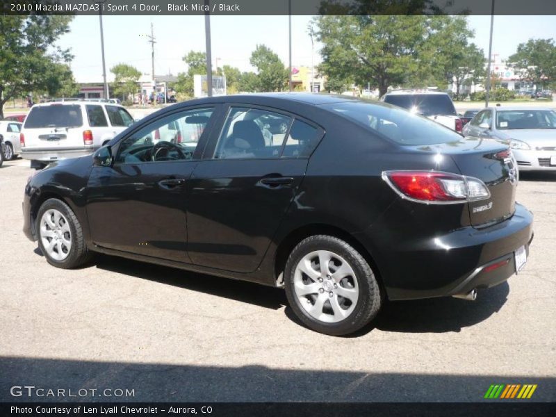 Black Mica / Black 2010 Mazda MAZDA3 i Sport 4 Door
