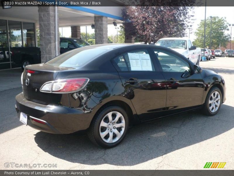 Black Mica / Black 2010 Mazda MAZDA3 i Sport 4 Door