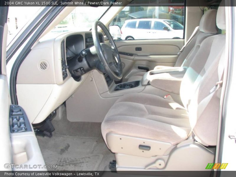 Summit White / Pewter/Dark Pewter 2004 GMC Yukon XL 1500 SLE