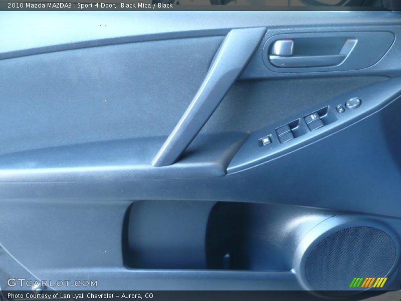 Black Mica / Black 2010 Mazda MAZDA3 i Sport 4 Door