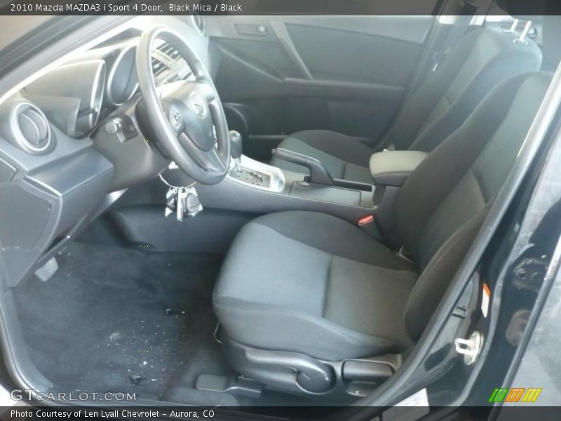 Black Mica / Black 2010 Mazda MAZDA3 i Sport 4 Door