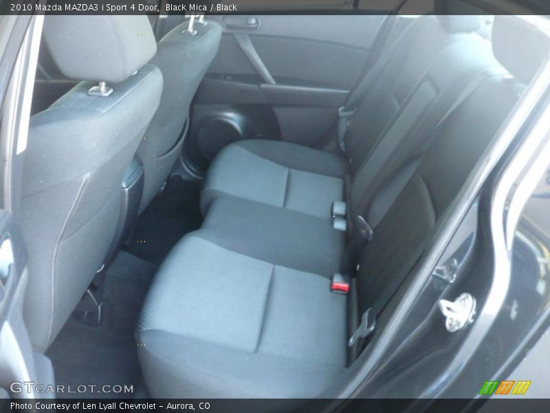 Black Mica / Black 2010 Mazda MAZDA3 i Sport 4 Door