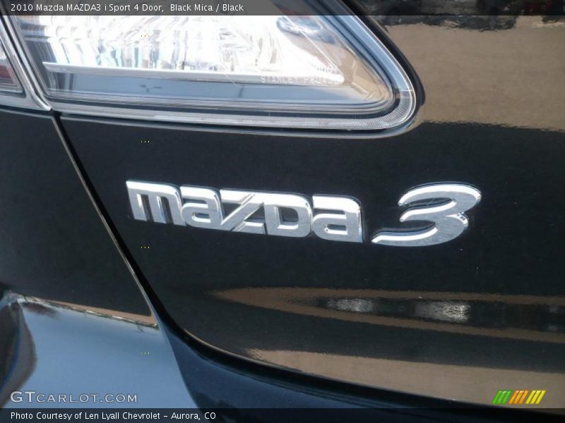 Black Mica / Black 2010 Mazda MAZDA3 i Sport 4 Door