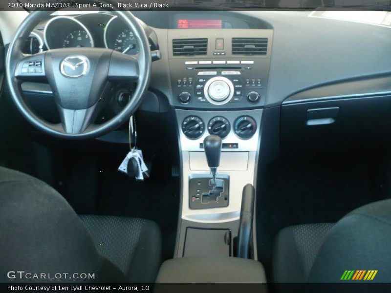 Black Mica / Black 2010 Mazda MAZDA3 i Sport 4 Door