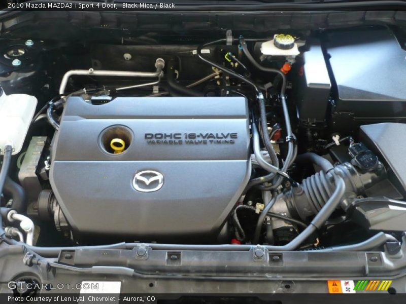 Black Mica / Black 2010 Mazda MAZDA3 i Sport 4 Door