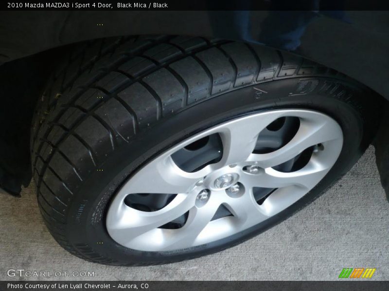 Black Mica / Black 2010 Mazda MAZDA3 i Sport 4 Door