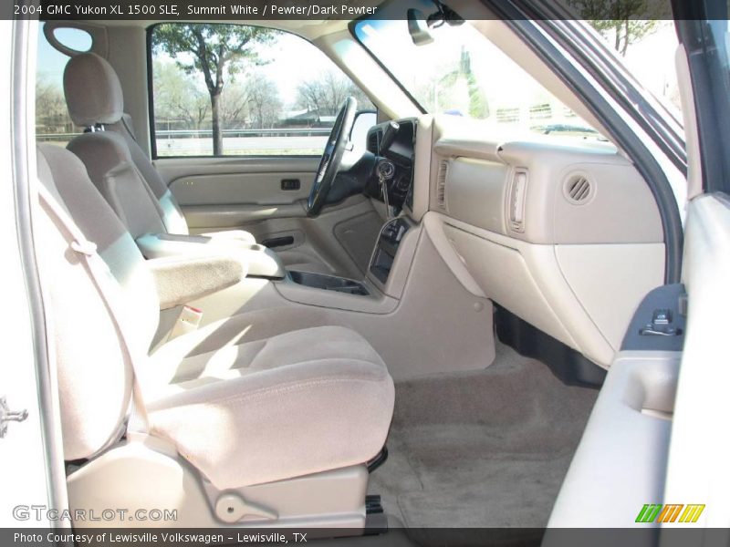 Summit White / Pewter/Dark Pewter 2004 GMC Yukon XL 1500 SLE