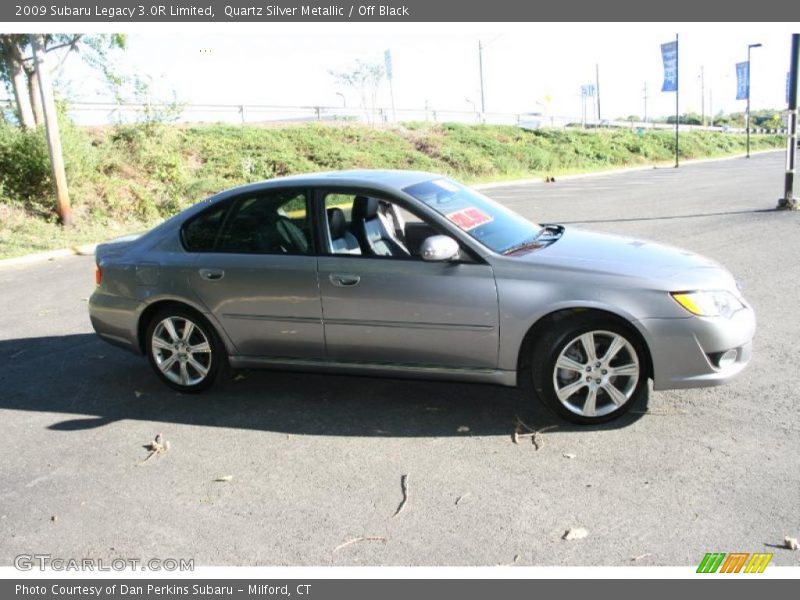 Quartz Silver Metallic / Off Black 2009 Subaru Legacy 3.0R Limited