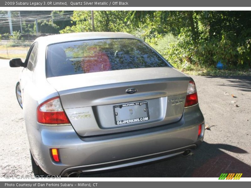 Quartz Silver Metallic / Off Black 2009 Subaru Legacy 3.0R Limited