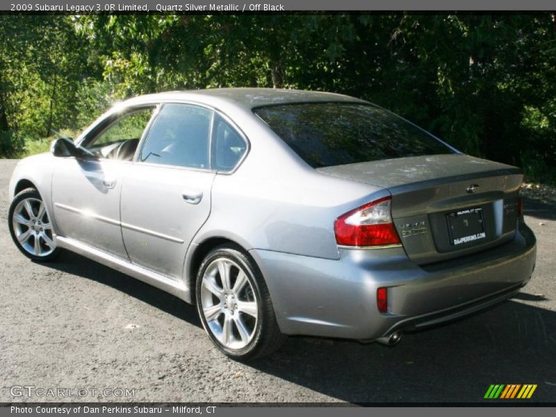 Quartz Silver Metallic / Off Black 2009 Subaru Legacy 3.0R Limited
