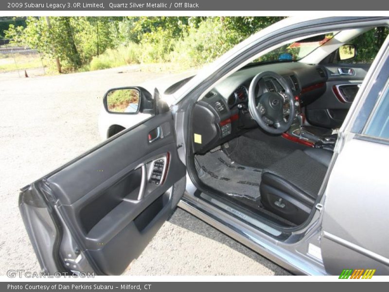 Quartz Silver Metallic / Off Black 2009 Subaru Legacy 3.0R Limited