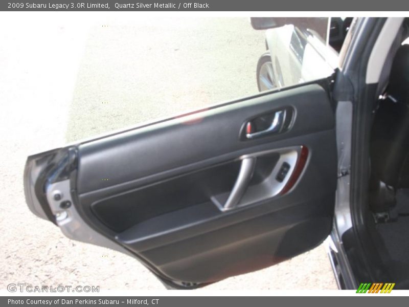 Quartz Silver Metallic / Off Black 2009 Subaru Legacy 3.0R Limited