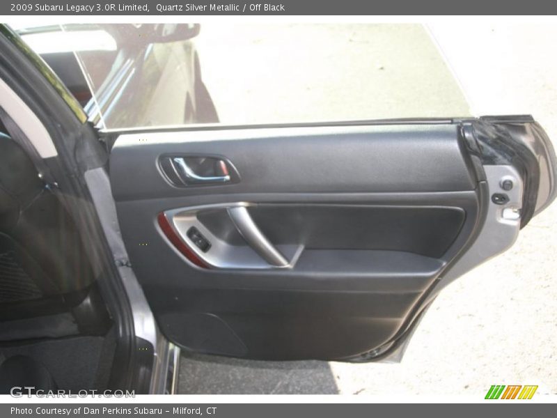 Quartz Silver Metallic / Off Black 2009 Subaru Legacy 3.0R Limited