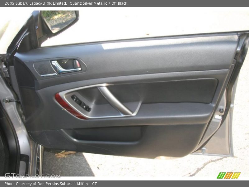 Quartz Silver Metallic / Off Black 2009 Subaru Legacy 3.0R Limited