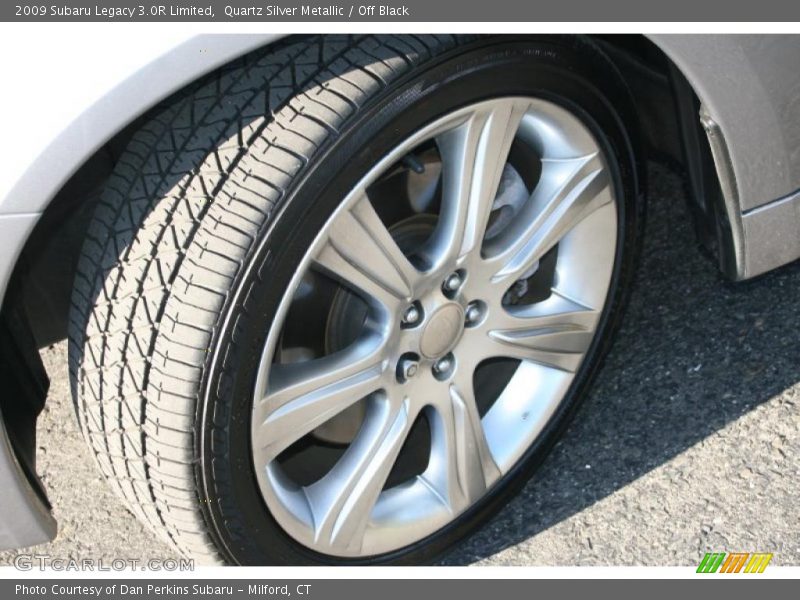 Quartz Silver Metallic / Off Black 2009 Subaru Legacy 3.0R Limited