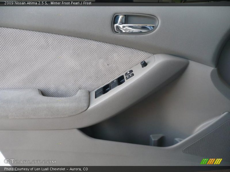 Winter Frost Pearl / Frost 2009 Nissan Altima 2.5 S