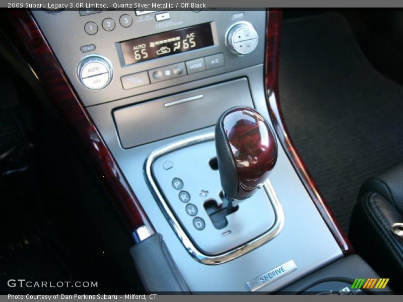 Quartz Silver Metallic / Off Black 2009 Subaru Legacy 3.0R Limited