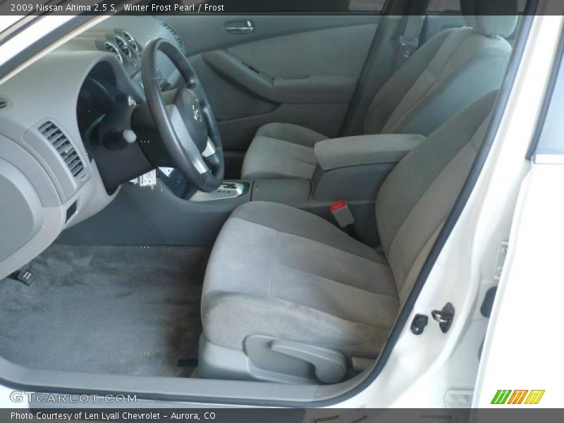 Winter Frost Pearl / Frost 2009 Nissan Altima 2.5 S