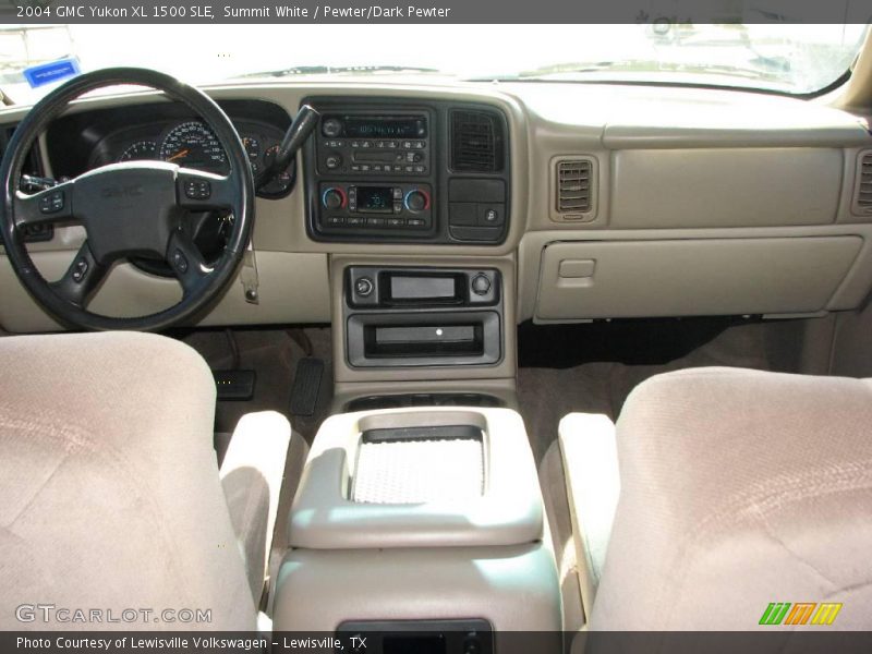 Summit White / Pewter/Dark Pewter 2004 GMC Yukon XL 1500 SLE
